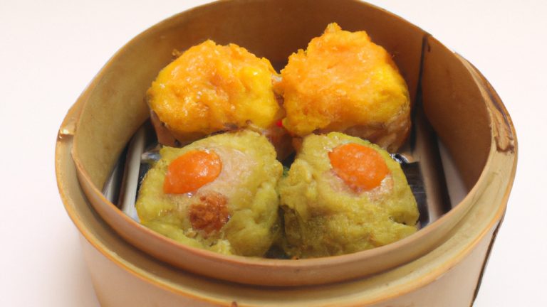 Dim sum chinês variado