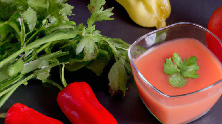 Gazpacho andaluz refrescante