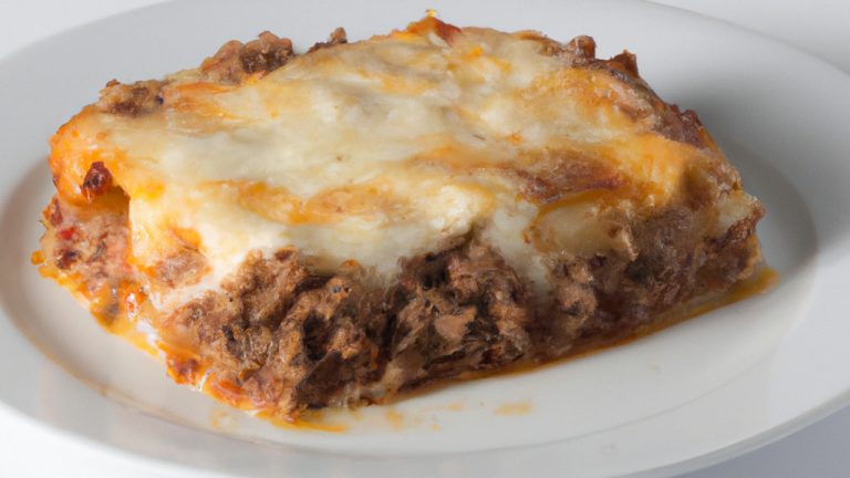 Moussaka grega saborosa