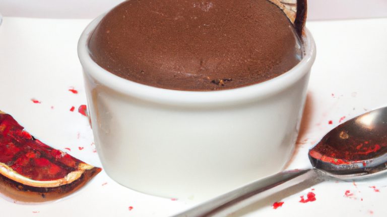 Mousse de chocolate belga