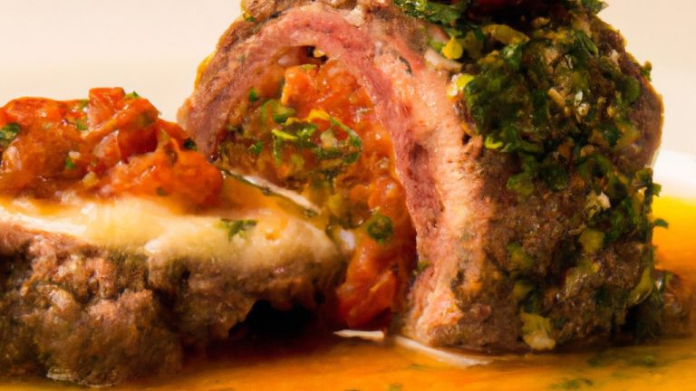 Ossobuco milanês com gremolata