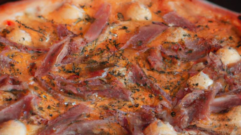 Pizza fit de massa de grão-de-bico