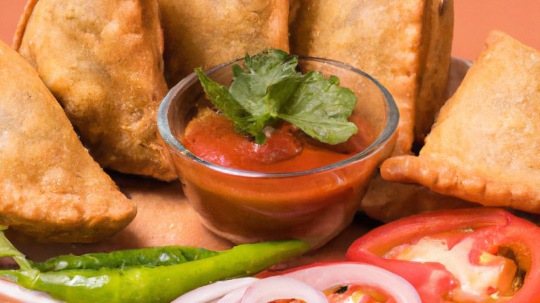 Samosa vegetal indiana
