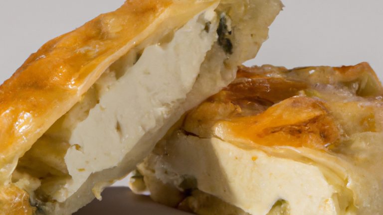 Spanakopita grega espinafre e queijo feta