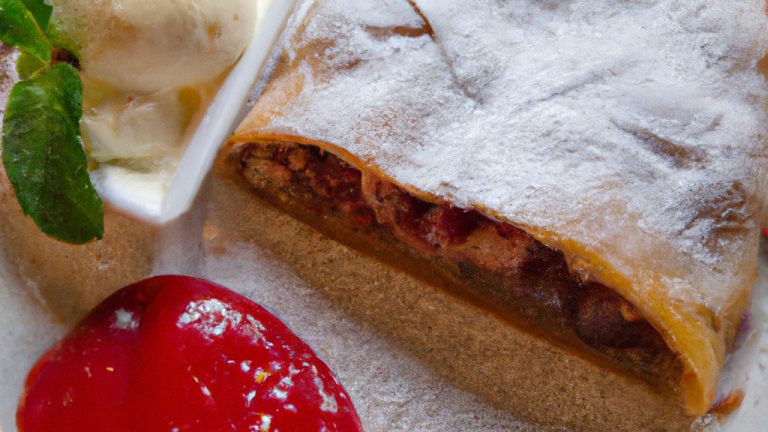 Strudel de maçã austríaco