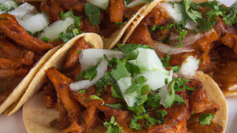 Tacos al pastor mexicanos