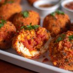 Almôndegas ao forno com molho de tomate