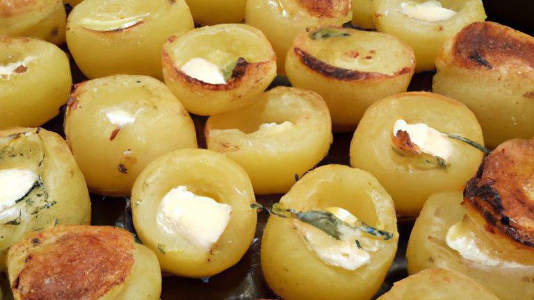 Almôndegas com batatas no forno