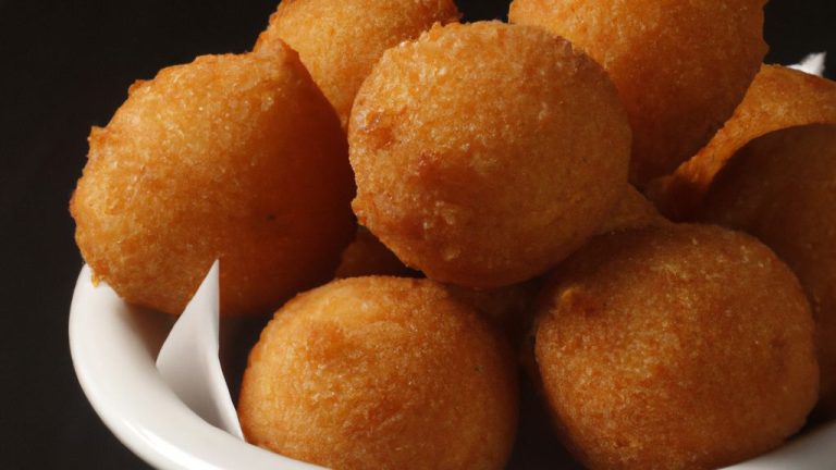 Almôndegas fritas