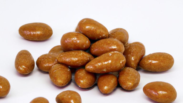 Amendoim doce crocante com chocolate