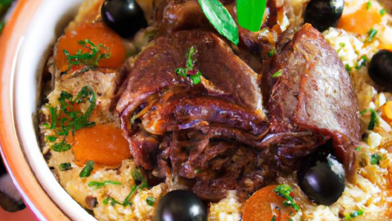 Arroz de pato desfiado no forno