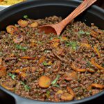 Assado de Lentilhas e Cogumelos