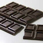 Barra de chocolate amargo