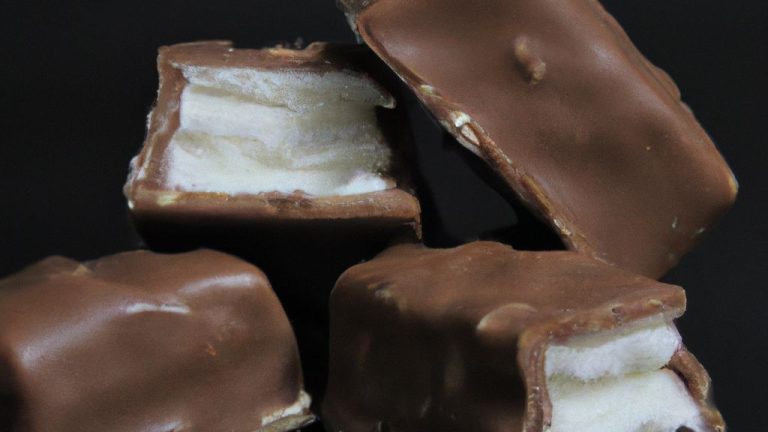 Barrinha de chocolate e coco