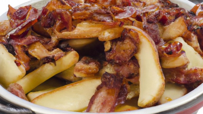 Batata com bacon