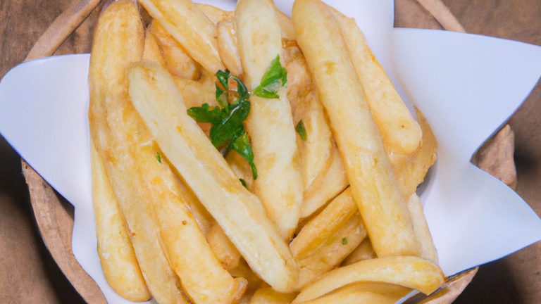 Batata Frita com sal de Ervas