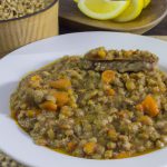 Berinjela com Lentilhas