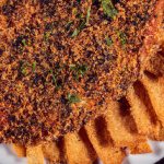 Bife à milanesa bem sequinho