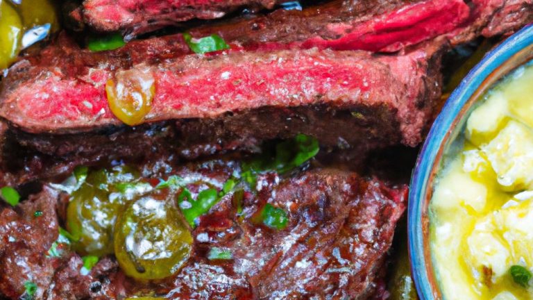 Bife ao molho de mostarda simples