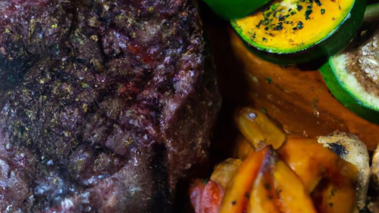 Bife de carne moída simples