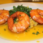 Camarão com molho de manga