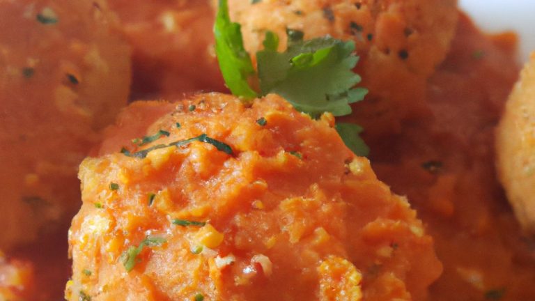 Almôndegas ao molho de tomate