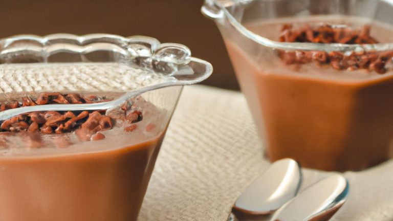 Arroz-doce com chocolate no copinho
