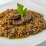 Berinjela Com Lentilhas