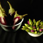 Berinjela com Grão de Bico