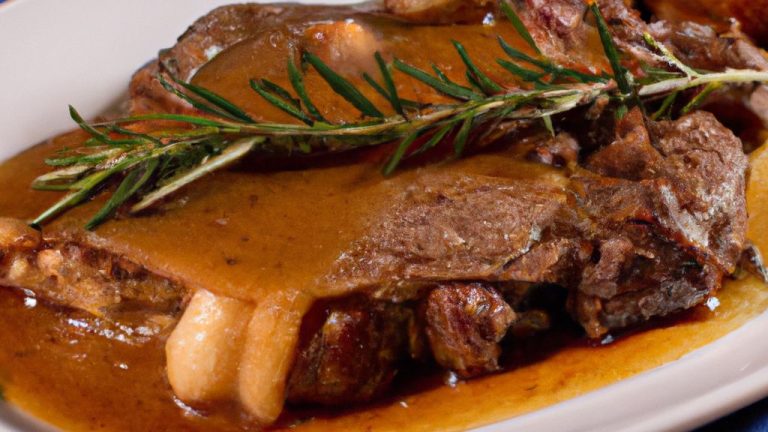 Bife com molho de cogumelos