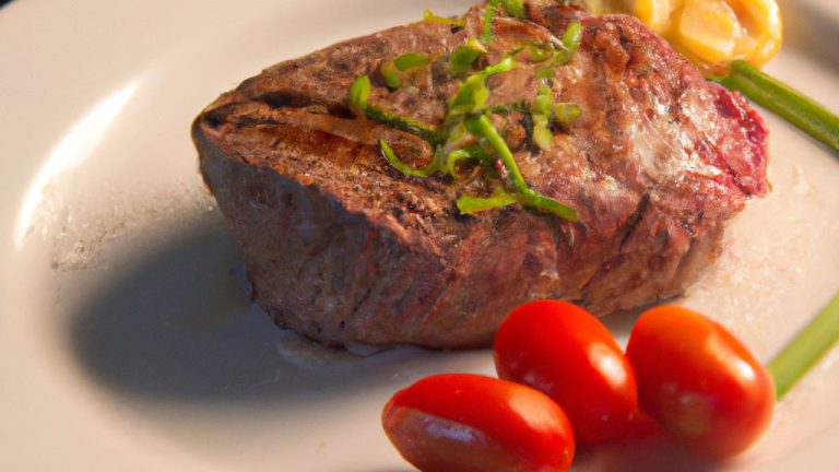 Bife com molho de tomate