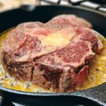 Bife de carne moída simples