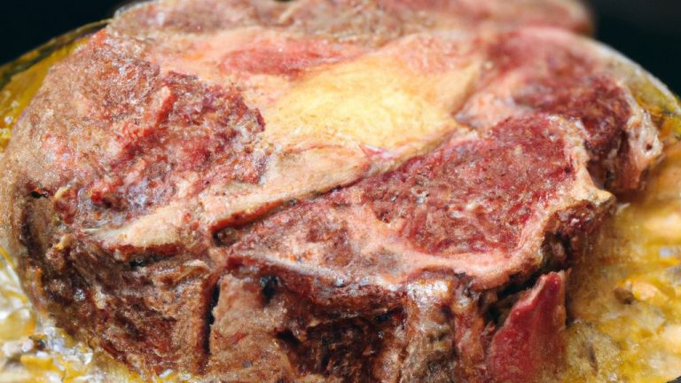 Bife de carne moída simples