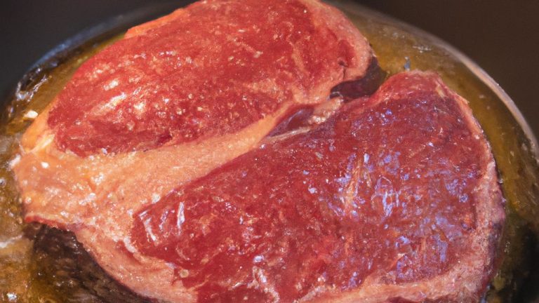 Bife de fraldinha na frigideira