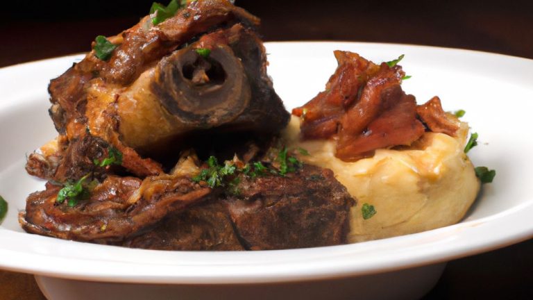 Bisteca de boi ao molho madeira
