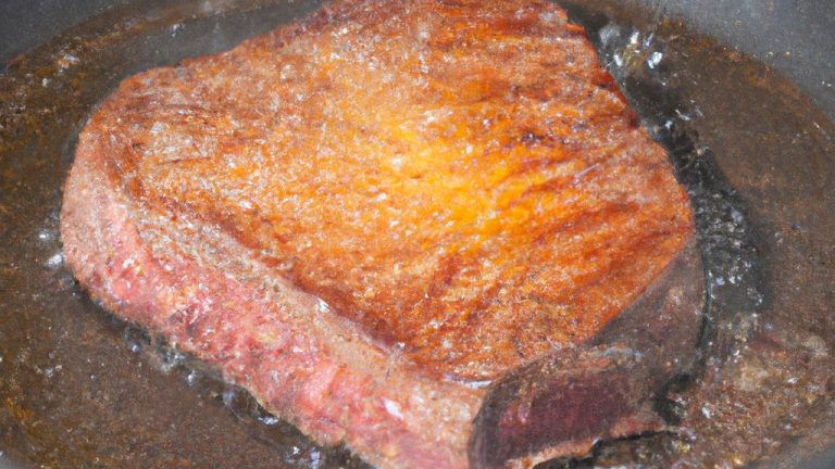 Bisteca de boi na panela de pressão