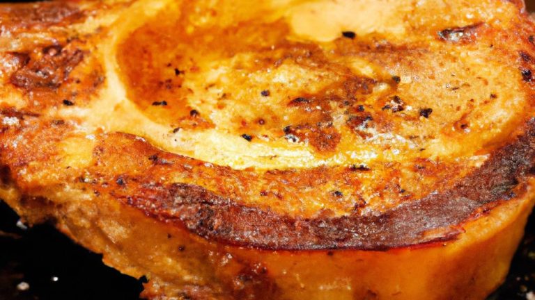 Bisteca de porco no forno