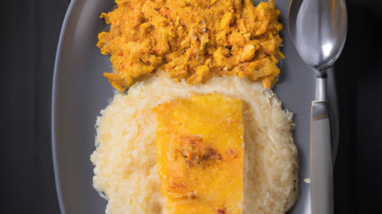 bobó de frango com Mandioca