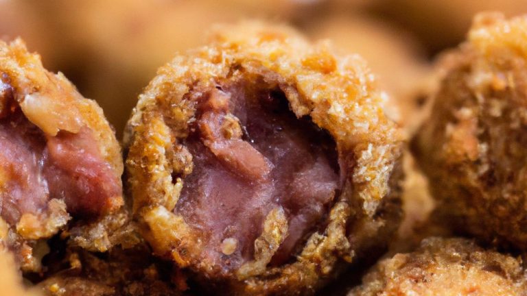 Bolinho Assado de Batata com Linguiça