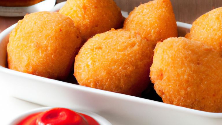Bolinho de Arroz com Carne Seca