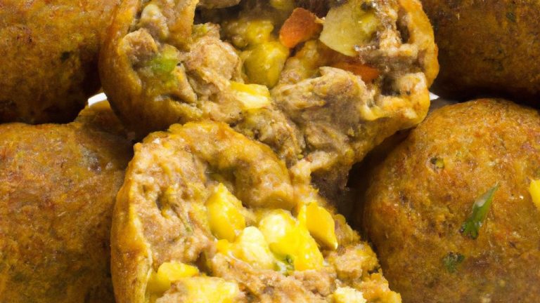 Bolinho de carne moída fácil