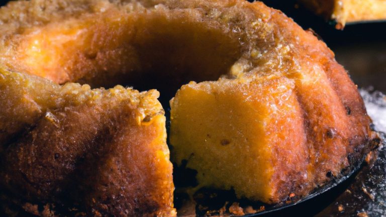 Bolo de abacaxi invertido fit