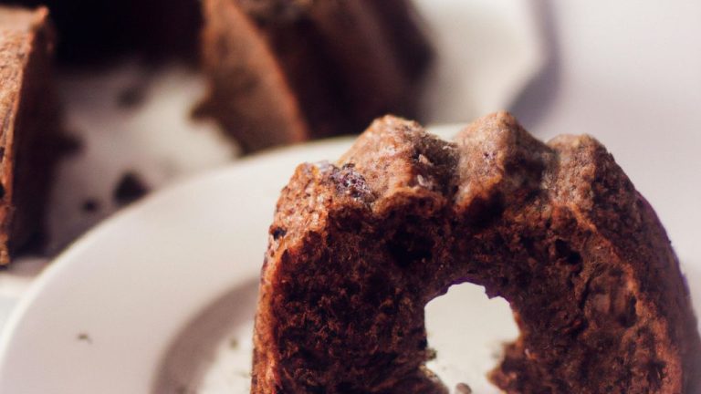 Bolo de chocolate com farinha de arroz fofinho