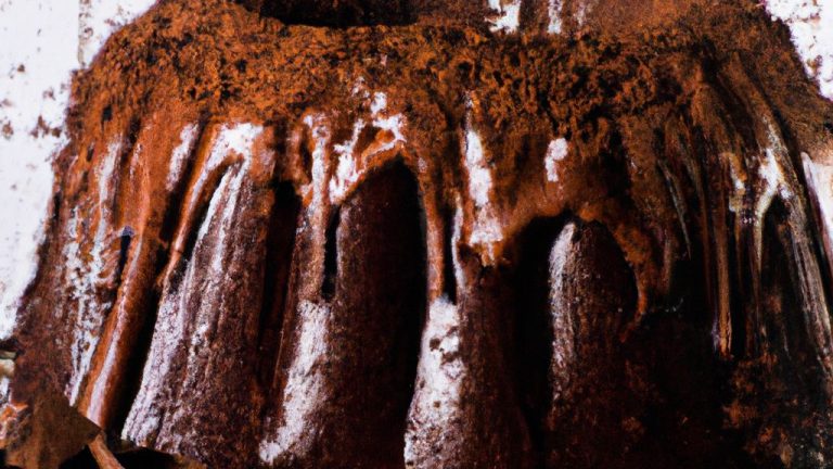 Bolo de chocolate com tâmaras