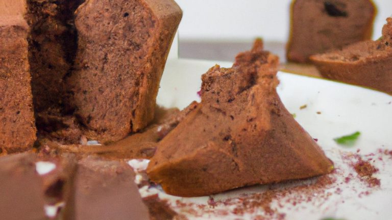 Bolo de Chocolate de Microondas