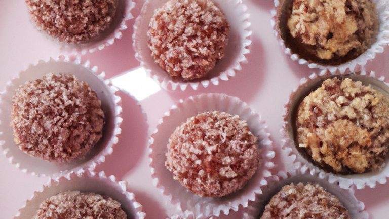 Bombom de amendoim low carb