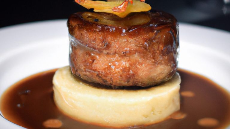 Bondiola de porco em redução de Martini