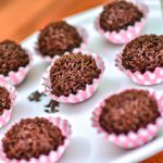 Brigadeiro com Cacau em Pó
