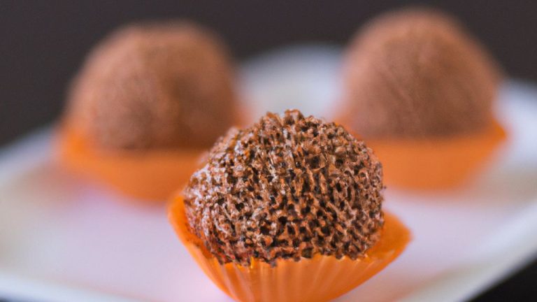 Brigadeiro de cenoura fit