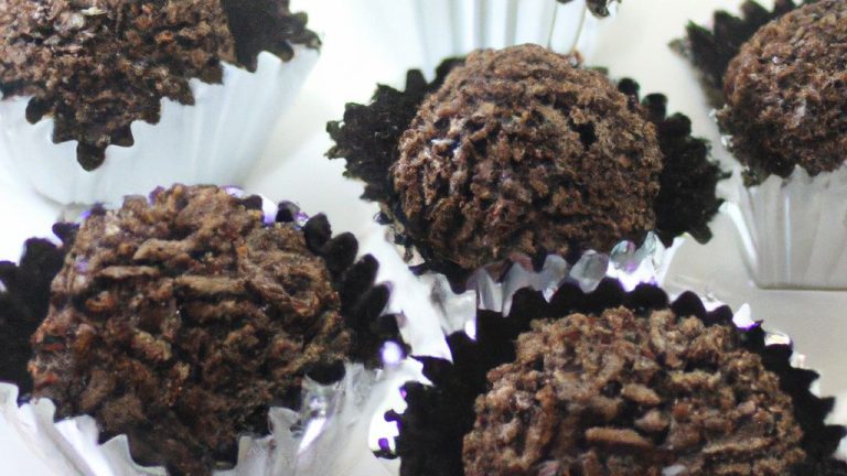 Brigadeiro gourmet de café fácil